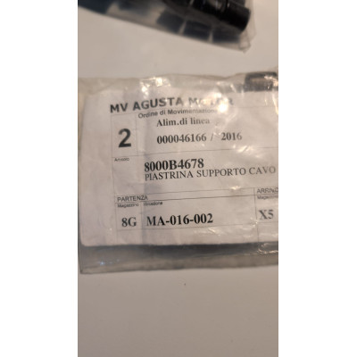 Plaque de support de câble pour MV Agusta – Pièce d'origine