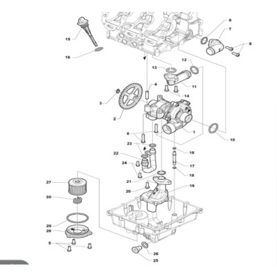 Oil Intake Line for MV Agusta | Genuine Spare Part
