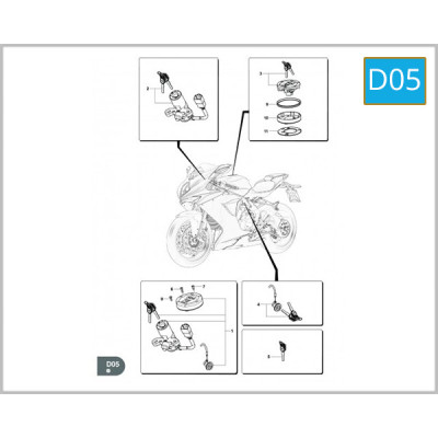 Joint de connexion inférieure MV Agusta | Pièce d'origine