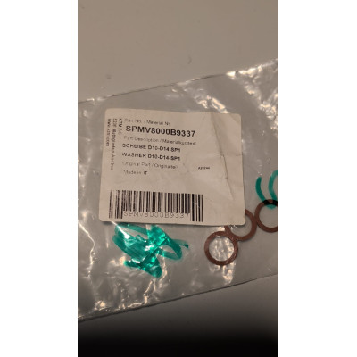 Rondelle en fibre D10 D14 SP1 pour MV Agusta