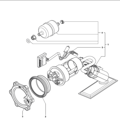 Unité d'alimentation en carburant d'origine MV Agusta