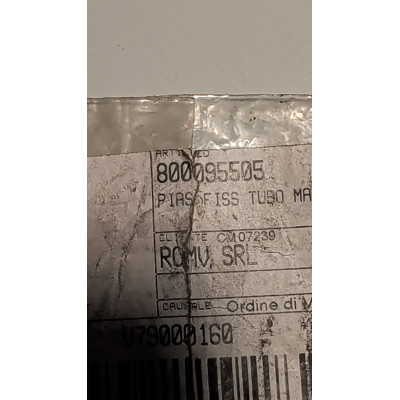 Plate for Mounting Fluid Inlet Hose - MV Agusta Genuine Spare