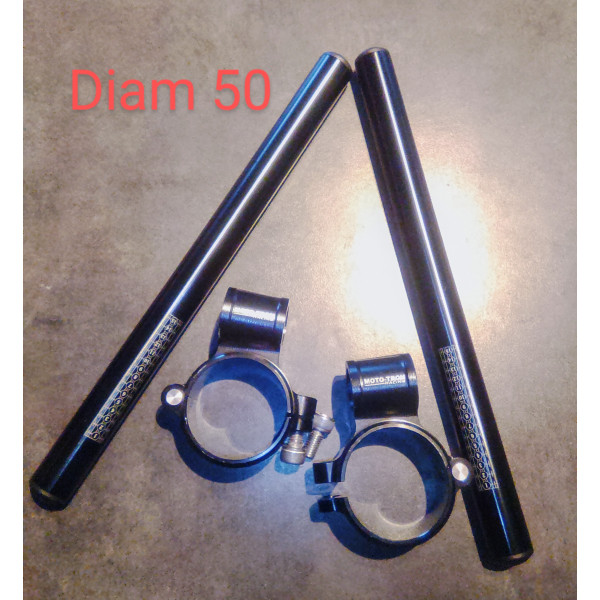 Demi guidon racing diamètre 50