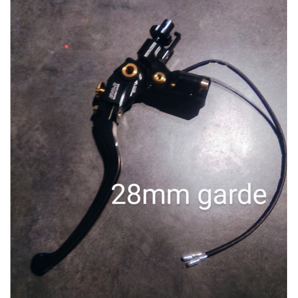 Levier complet embrage racing 28mm garde
